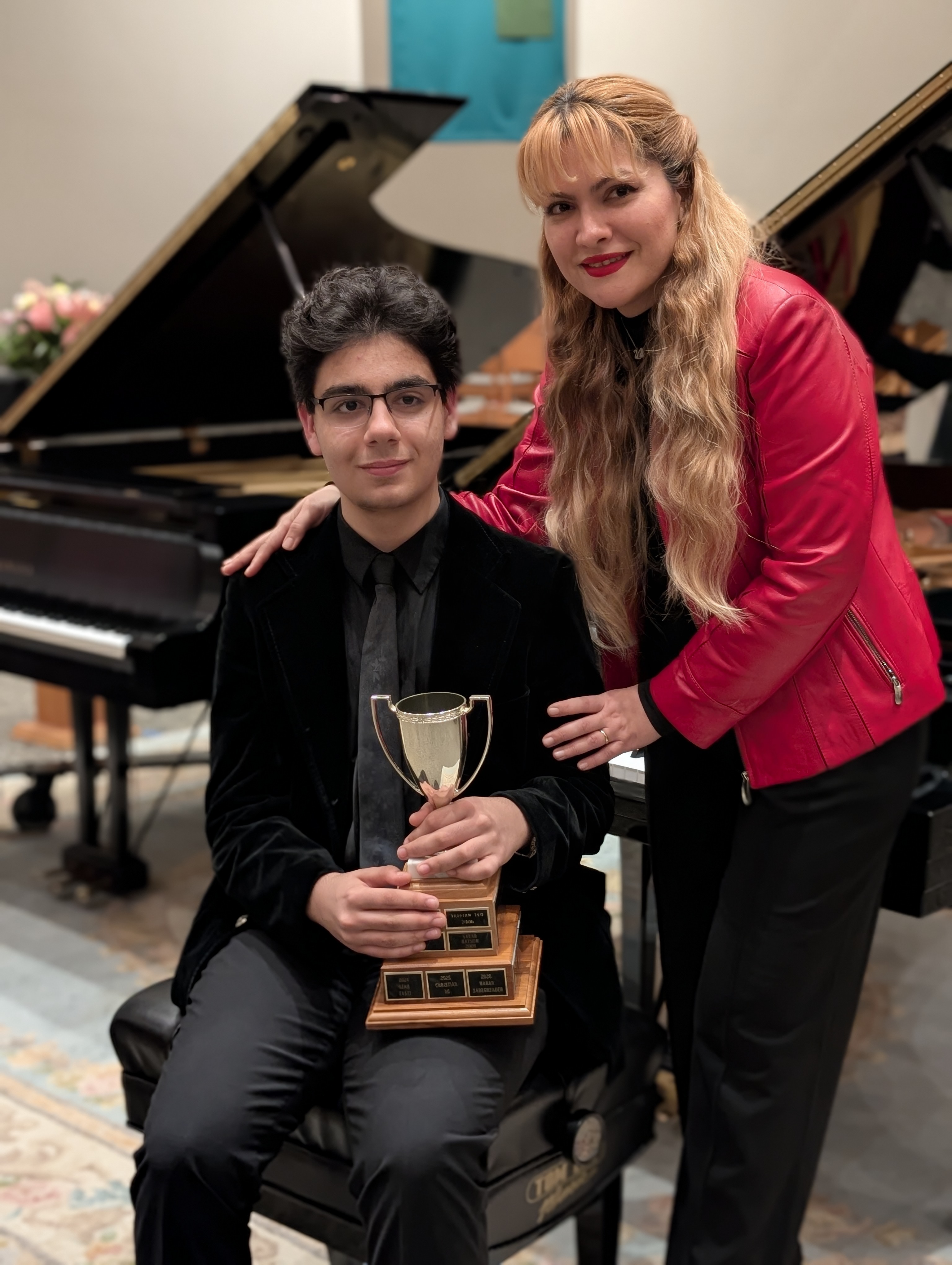 Trophy moment